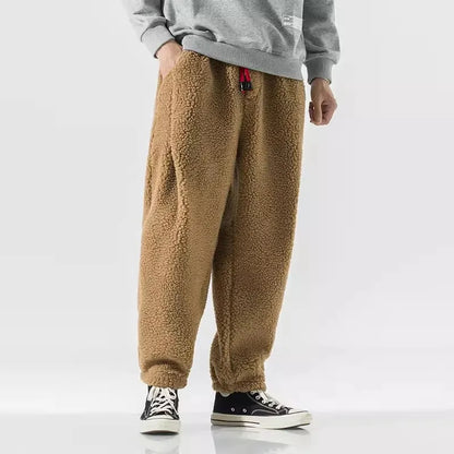 Lamb Wool Casual Fleece Pants