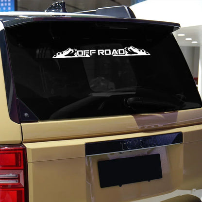 Vehicle Mountain 4x4 Off Road External Sticker