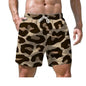 Animal Print Men's Beach Shorts