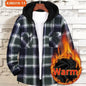 Thickened Flannel Plaid Hoodie
