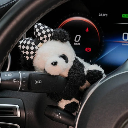 2025 New Car Accessory - Turn Signal Wiper Panda Doll