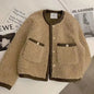 Original Tweed Style Lamb Wool Women's Jacket