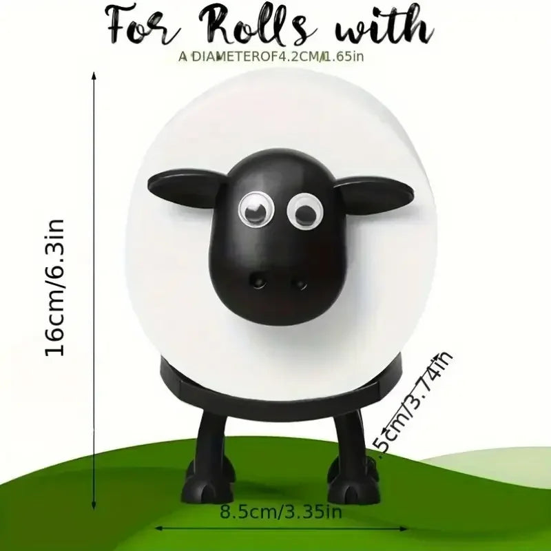 1/3PCS Sheep Toilet Roll Holder