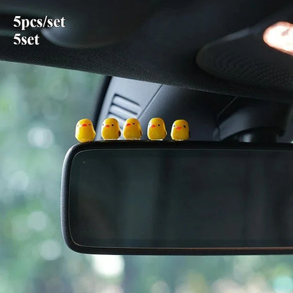 Small Yellow Duck Car Decoration