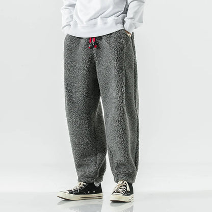 Lamb Wool Casual Fleece Pants