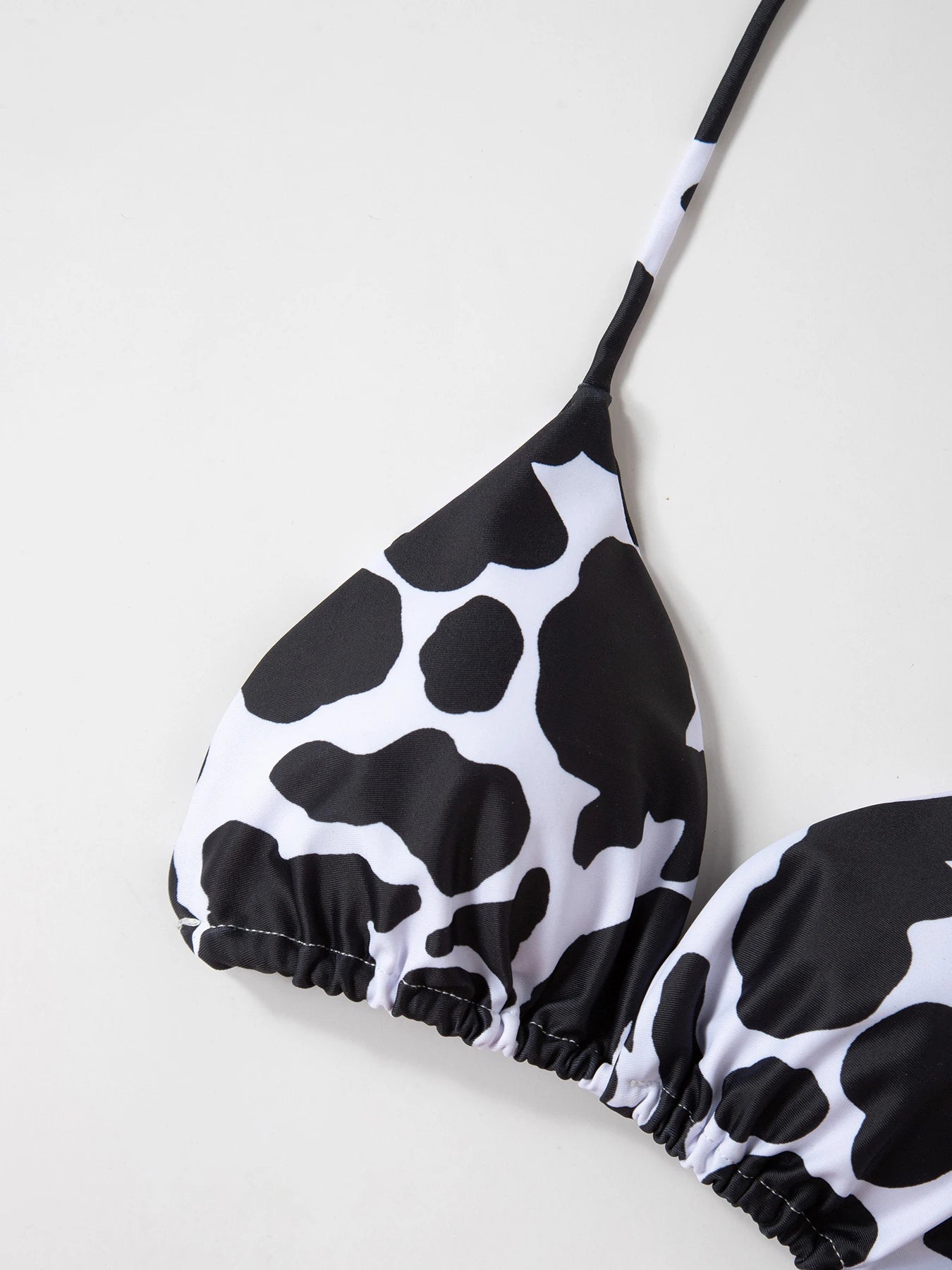 Cow Print Bikini Two Piece Swimsuit Bandage Bikinis Set