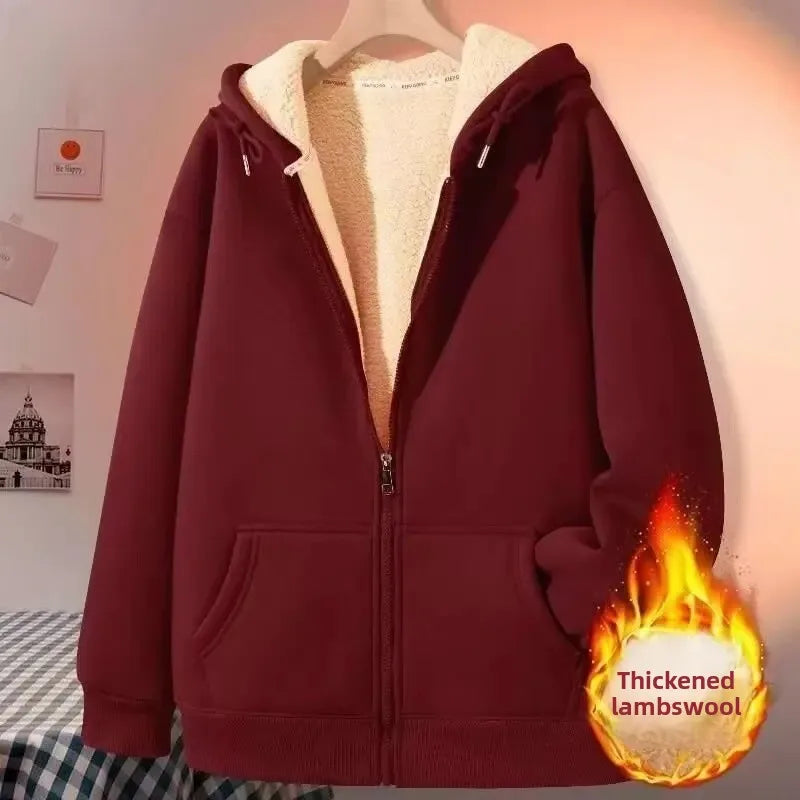 Men's Heavyweight Fleece Lined Hooded Jacket
