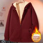 Men's Heavyweight Fleece Lined Hooded Jacket