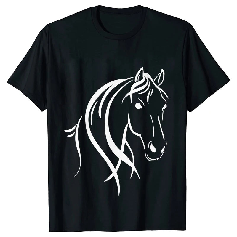 New Men & Women Horse Inspired T-Shirt