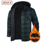 Thickened Flannel Plaid Hoodie