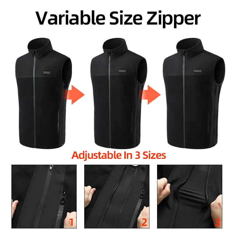Fleece Heated Vest