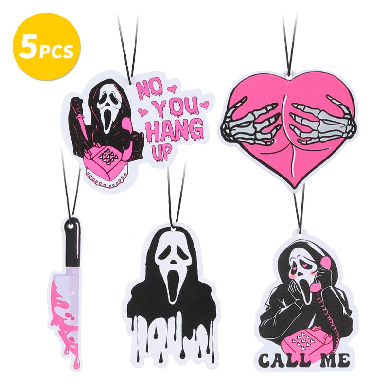 Creative Ghost Heart Pattern Car Air Freshener