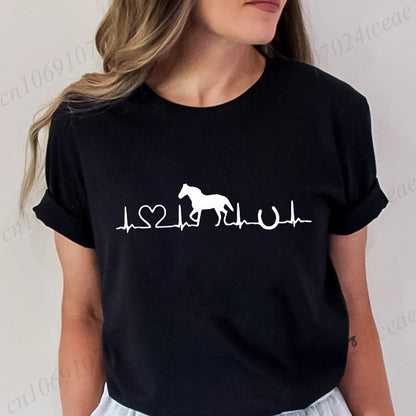 New Men & Women Horse Inspired T-Shirt