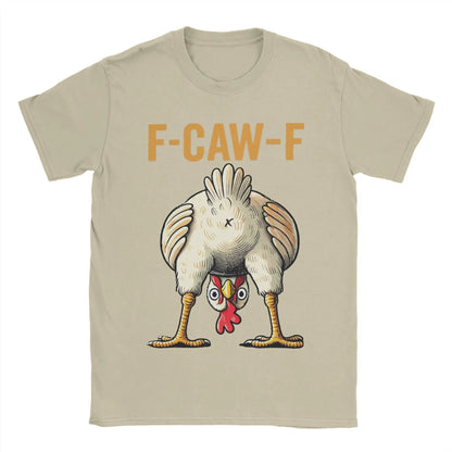 New Arrival Funny F-Caw-F Chicken "FCAWF" T Shirt