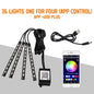 Neon LED Car Interior Foot lights