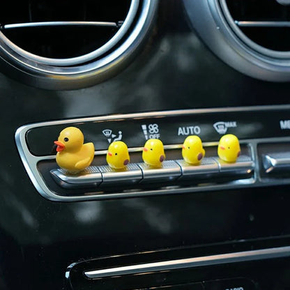 Small Yellow Duck Car Decoration