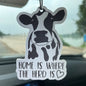"Home Is Where the Herd Is" Car Air Freshener