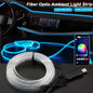 2/3/4/5M RGB Car Interior Ambient LED Light Strip
