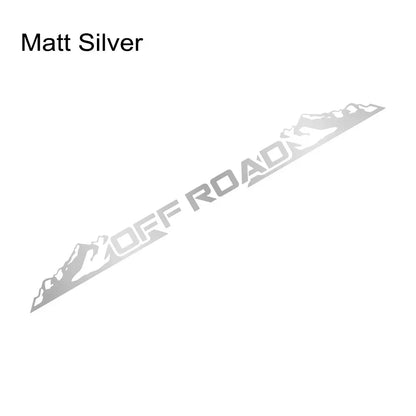 Vehicle Mountain 4x4 Off Road External Sticker