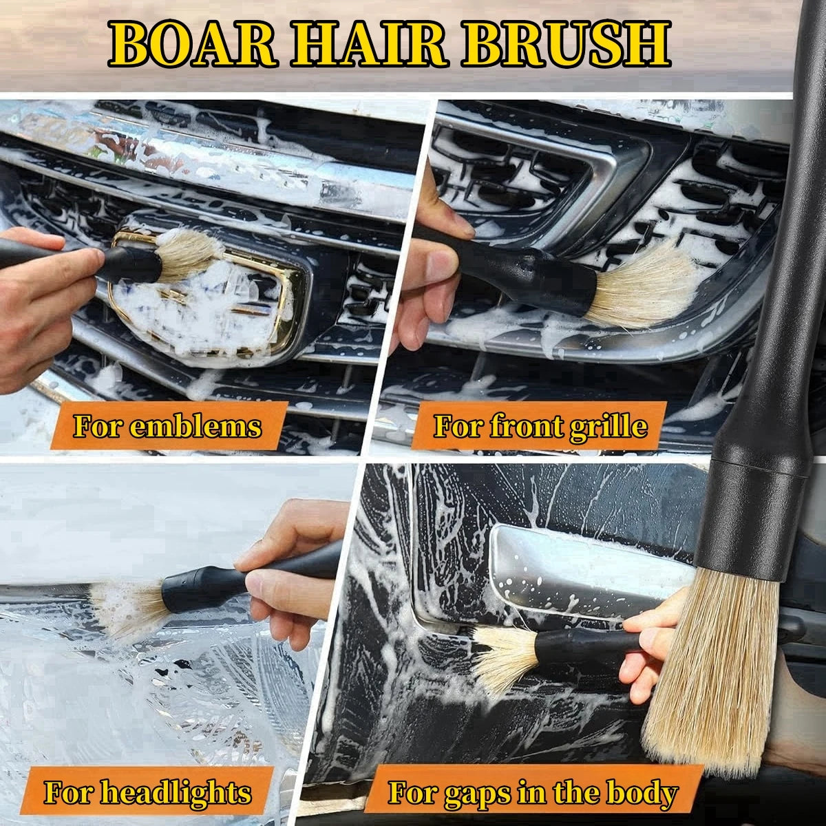 4-5PCS Car Detailing Brush Set