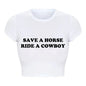 Save A Horse Ride A Cowboy T-shirt