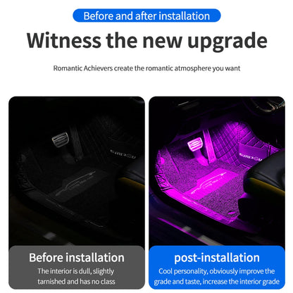 Car Led Interior Ambient Light Kit
