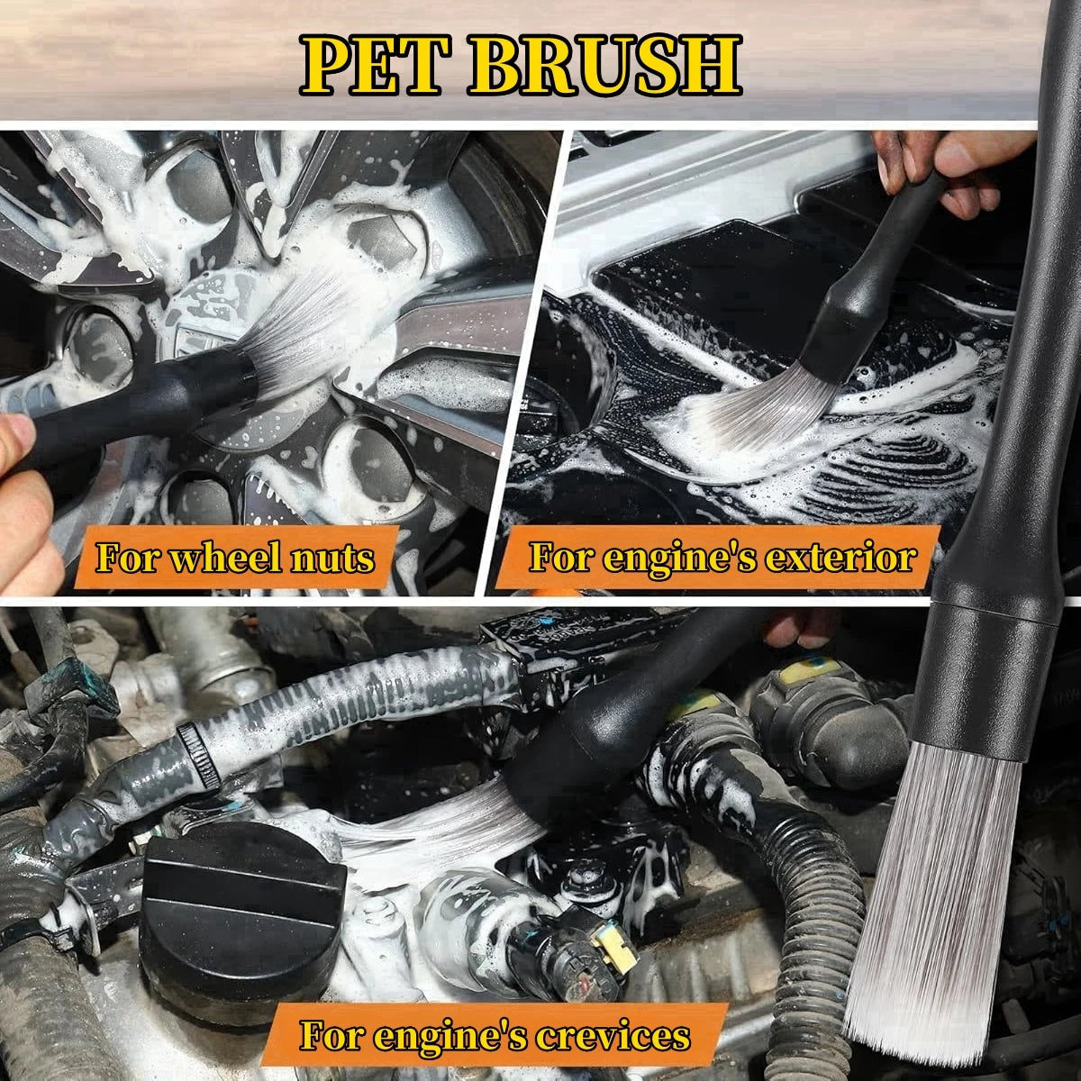 4-5PCS Car Detailing Brush Set