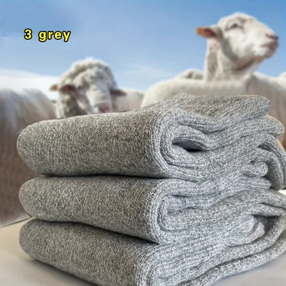 3 Pairs Men's Winter Warm Socks