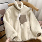 Men's and Women's Warm Lamb Wool Coat