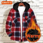 Thickened Flannel Plaid Hoodie