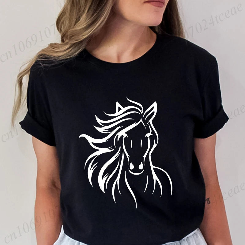 New Men & Women Horse Inspired T-Shirt