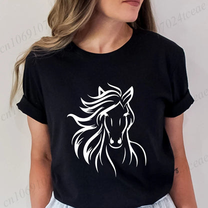 New Men & Women Horse Inspired T-Shirt