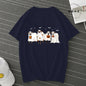 Cow Halloween Print Women's T-Shirt