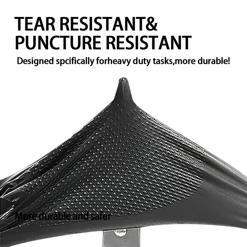 8Mil Black Nitrile Gloves