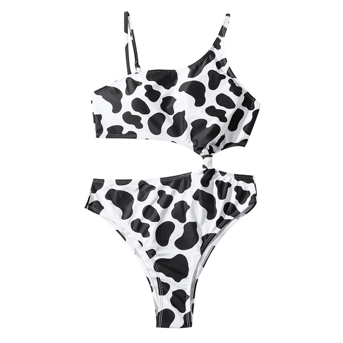 Cow Print Swim Suit