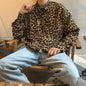 Casual Style Leopard Print Jacket/Shirt
