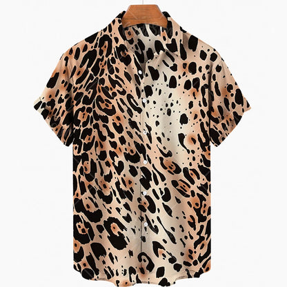 Fashion Trend 3d Leopard Print Shirts