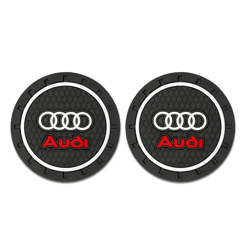 Car Coaster Anti-slip Mat For Audi