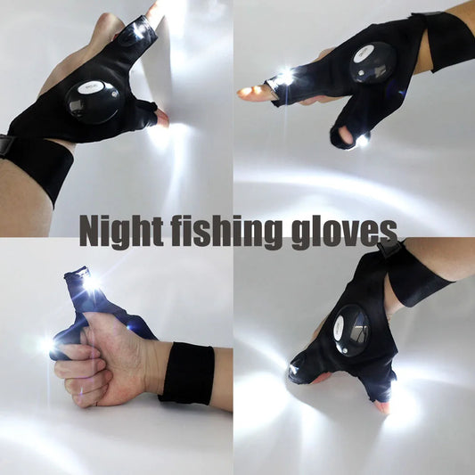 Cycling Gloves With Lights