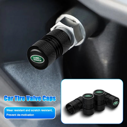 5Pcs Tire Valve Caps Stem Cap Accessories For Land Rover