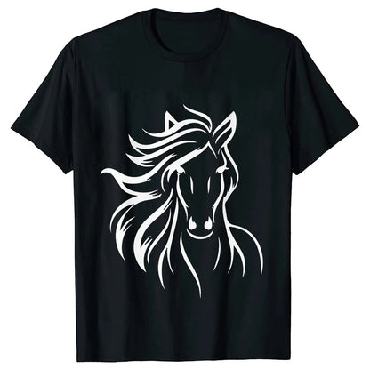 New Men & Women Horse Inspired T-Shirt