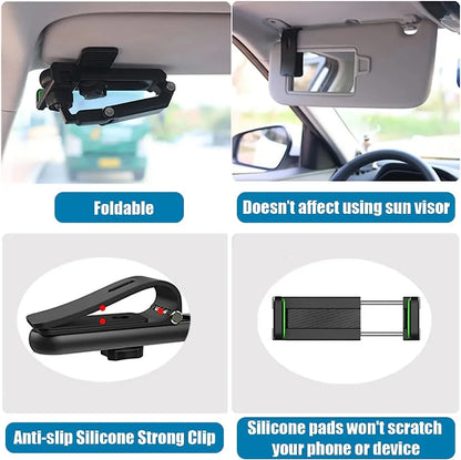 Sun Visor Phone Holder for Car