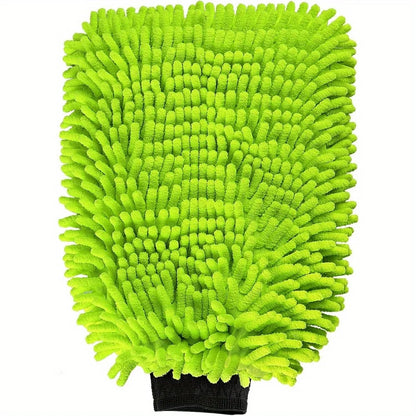 Car cleaning microfiber, 1/2-piece gloves set