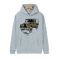Classic Land Rover Pull Over Hoodie