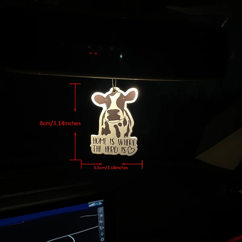 "Home Is Where the Herd Is" Car Air Freshener