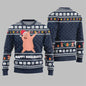 Festival Funny Pig Print Christmas Sweater For Men & Women