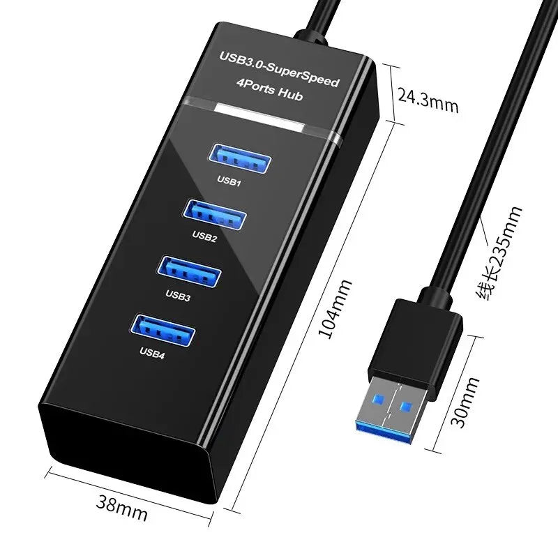 USB Hub 4 Port/USB Hub Extender