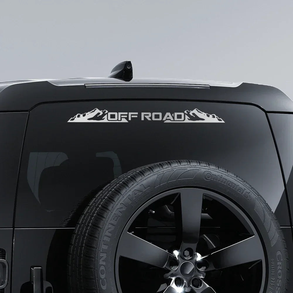Vehicle Mountain 4x4 Off Road External Sticker
