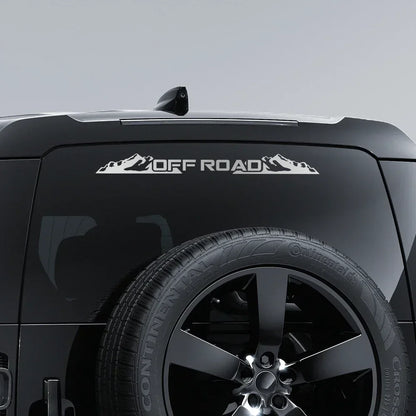 Vehicle Mountain 4x4 Off Road External Sticker