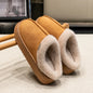 New Fluffy Winter Slippers with Thick Sole for Indoors